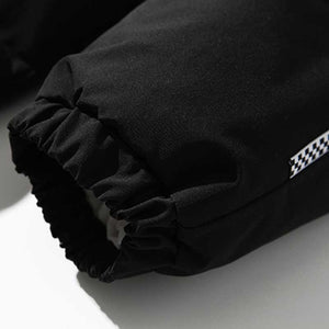 Stand Collar Zipper Thick Coat