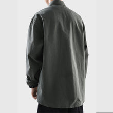 Load image into Gallery viewer, Loose Long Sleeve Cargo Shirt
