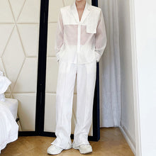 Load image into Gallery viewer, Translucent Organza Blazer

