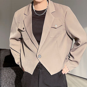 Short One-button Blazer