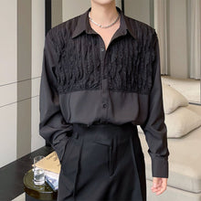 Load image into Gallery viewer, Ruffled Trim Casual Shirt
