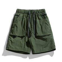 Load image into Gallery viewer, Casual Solid Color Pocket Cargo Shorts
