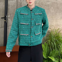 Load image into Gallery viewer, Multi Pocket Sequin Jacket
