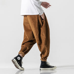 Loose Corduroy Casual Pants