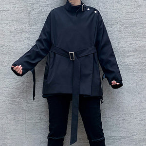 Short Belt Trench Coat