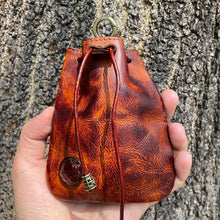Load image into Gallery viewer, Retro Leather Coin Bag Storage Bag
