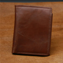 Load image into Gallery viewer, Men&#39;s Leather Retro Wallet
