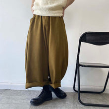 Load image into Gallery viewer, Japanese Retro Cropped Wide Leg Pants
