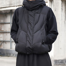 Load image into Gallery viewer, White Duck Down Hooded Down Vest
