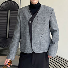 Load image into Gallery viewer, Simple Stitching V-Neck Casual Blazer
