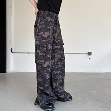 Load image into Gallery viewer, Camouflage Wide Leg Loose Pants
