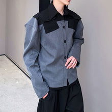 Load image into Gallery viewer, Contrast Jacket With Big Pockets

