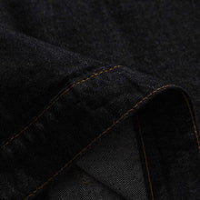 Load image into Gallery viewer, Paneled Long Sleeve Multi-pocket Denim Jacket
