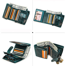Load image into Gallery viewer, RFID Multifunctional Leather Wallet
