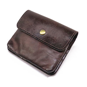 Retro Card Holder Coin Purse Mini Wallet