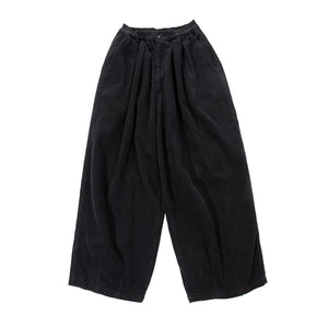 Vintage Loose Corduroy Wide Leg Slacks