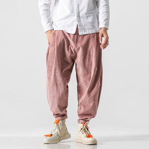 Loose Corduroy Casual Pants