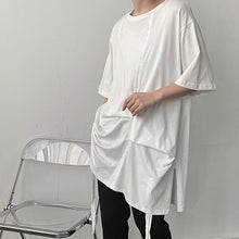 Load image into Gallery viewer, Asymmetric Loose Short Sleeve T-Shirt
