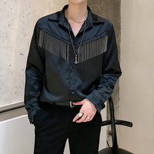 Load image into Gallery viewer, Fringed Long-sleeve Shirt
