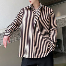 Load image into Gallery viewer, Pinstripe Lapel Shirt
