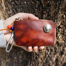 Load image into Gallery viewer, Retro Coin Card Holder Car Key Wallet
