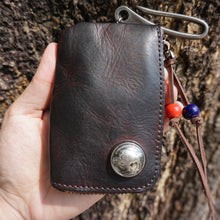Load image into Gallery viewer, Retro Coin Card Holder Car Key Wallet
