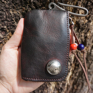 Retro Coin Card Holder Car Key Wallet