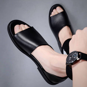 Summer Outdoor Men's Leather Sandals