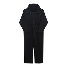 Load image into Gallery viewer, Black Zipper Jumpsuit
