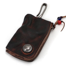 Load image into Gallery viewer, Retro Coin Card Holder Car Key Wallet
