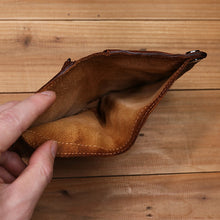 Load image into Gallery viewer, Retro Handmade Leather Wallet Multi Card Slots Wallet
