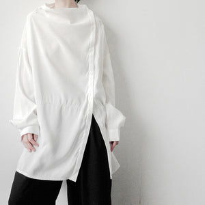 Asymmetric Design Loose Shirt