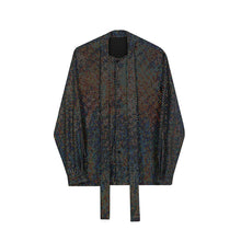 Load image into Gallery viewer, Shimmer Tie Long Sleeve Shirt
