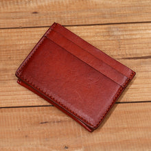 Load image into Gallery viewer, Ultra-thin Mini Leather Coin Purse Card Holder
