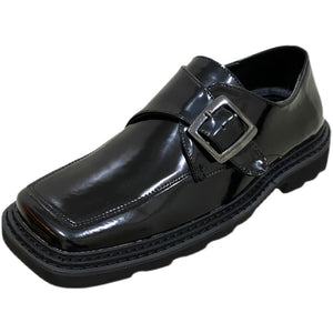 Buckle Platform Casual Shoes