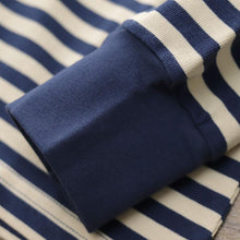 Load image into Gallery viewer, Retro Autumn Bottom Striped T-shirt
