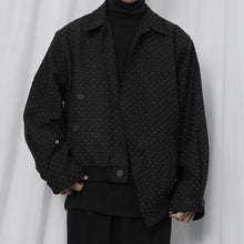 Load image into Gallery viewer, Sticky Bead Asymmetric Cropped Coat
