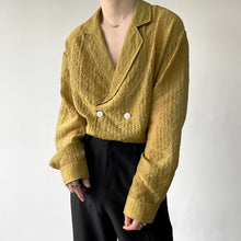 Load image into Gallery viewer, Pleated Lapel Shirt
