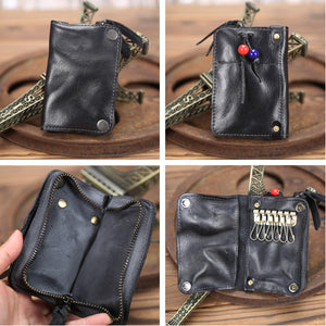 Vintage Handmade Key Coin Wallet