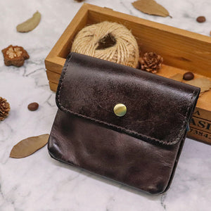 Retro Card Holder Coin Purse Mini Wallet