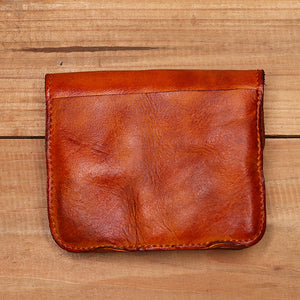 Retro Handmade Small Wallet Coin Purse Card Case