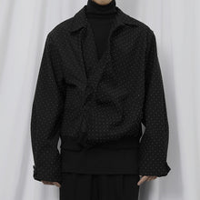 Load image into Gallery viewer, Sticky Bead Asymmetric Cropped Coat
