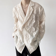 Load image into Gallery viewer, Flower Embroidered Loose Shirt
