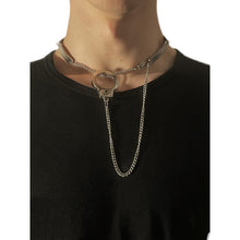 Load image into Gallery viewer, Titanium Steel Hip Hop Necklace
