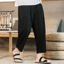Load image into Gallery viewer, Men&#39;s Summer Linen Loose Casual Pants
