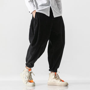 Loose Corduroy Casual Pants