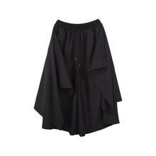 Load image into Gallery viewer, Loose Cropped Culottes Hakama Pants
