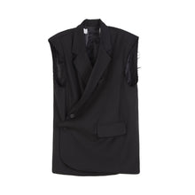 Load image into Gallery viewer, Sleeveless Suit Vest Top
