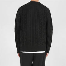 Load image into Gallery viewer, Loose Retro Crew Neck Sweater
