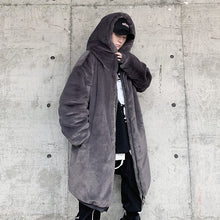 Load image into Gallery viewer, Thickened Mid-length Hooded Padded Jacket Coat
